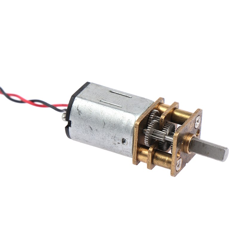 Mikro  n20 gear motor langsom hastighed metal gearkasse reducer elmotor diy legetøj 40/60/28/150/300/110 omdr./min