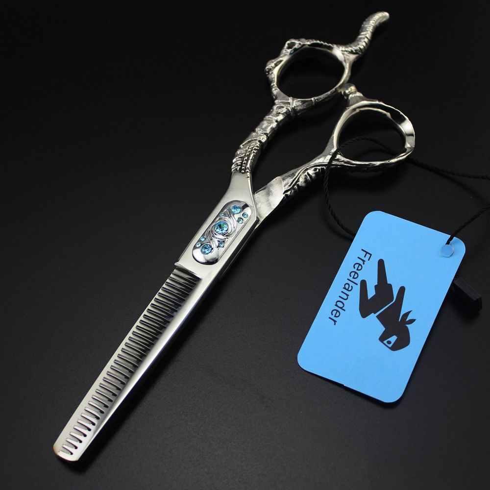Freelander 6 inch Hair Scissors Hairdressing Scissors Barber Thinning Scissor Hairdresser Haircut Shears