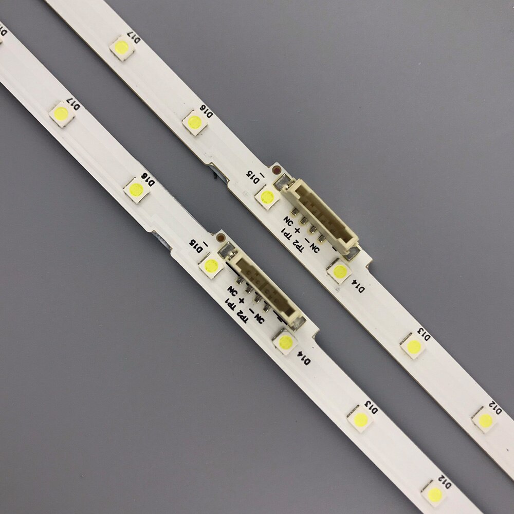 LED Backlight strip 28 lamp for Samsung 43&quot;TV UE43NU7100 AOT_43_NU7100F_2X28_3030C BN44-00947A UE43NU7120 UE43NU7170 BN96-45954A