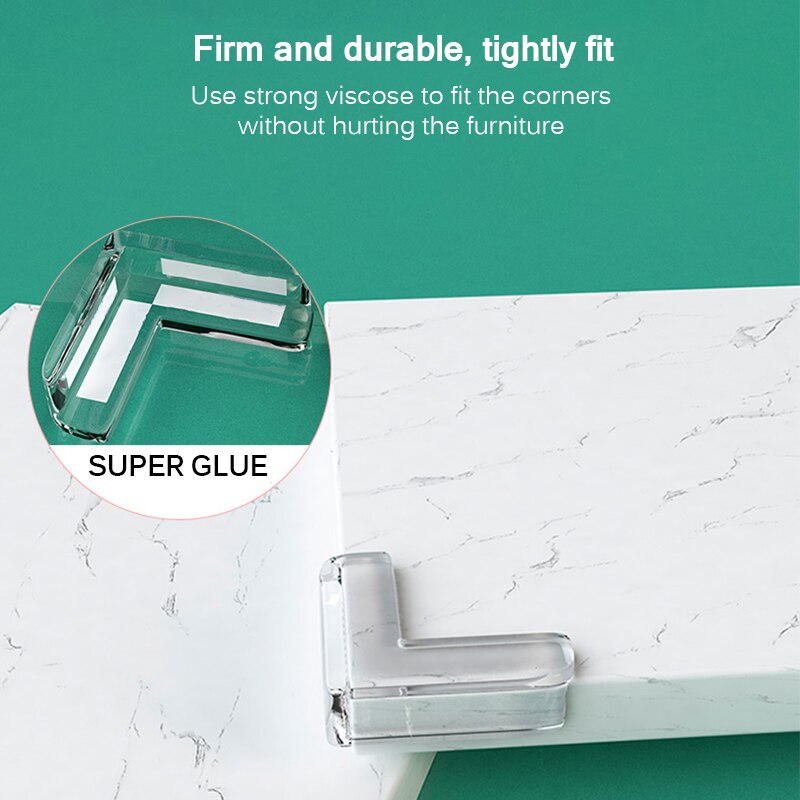 15Pieces Of Anti-Collision Angle Safety Transparent Baby Table Protection Table Corner Protective Edge Corner Cushion
