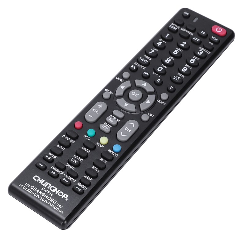 CHUNGHOP RM-per changhong tv regolatore di telecomando E-c910 RL57AX KPT7C RB67B RP57H RL58A RK60B RP57L RP67C KPT9A-4 KPT9B KPT9A-