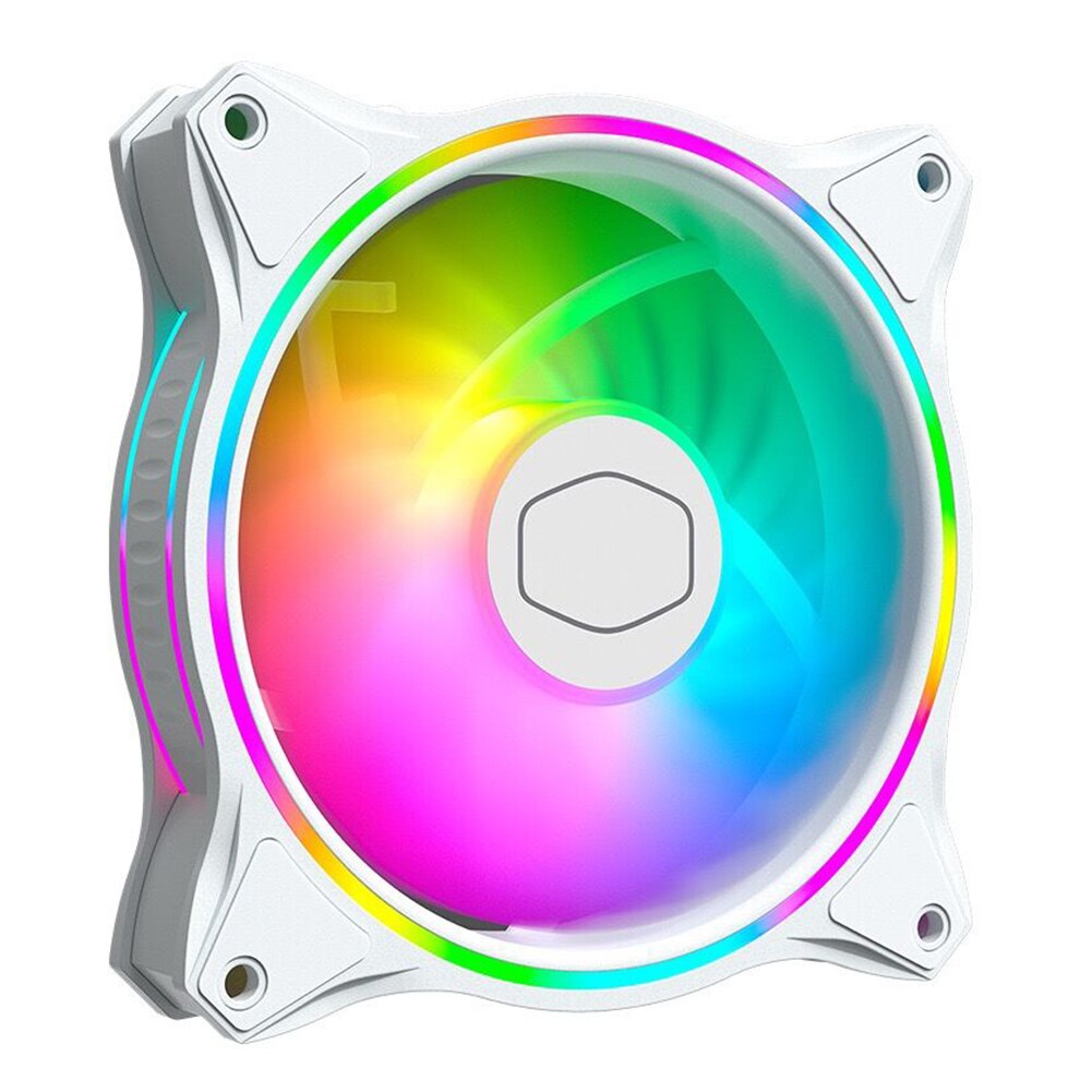 MF120 HALO Dual Ring Addressable RGB Fan for PC Computer Case Liquid Radiator Computer Water Cooling System Waterblock