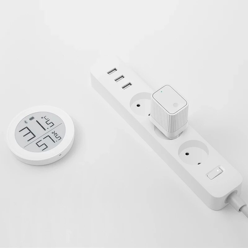 Beuiouer Bluetooth Gateway Hub – Compatible With Mi Home, WiFi Remote View, Smart Linkage, US Plug – For Sub-Device Control & Automation