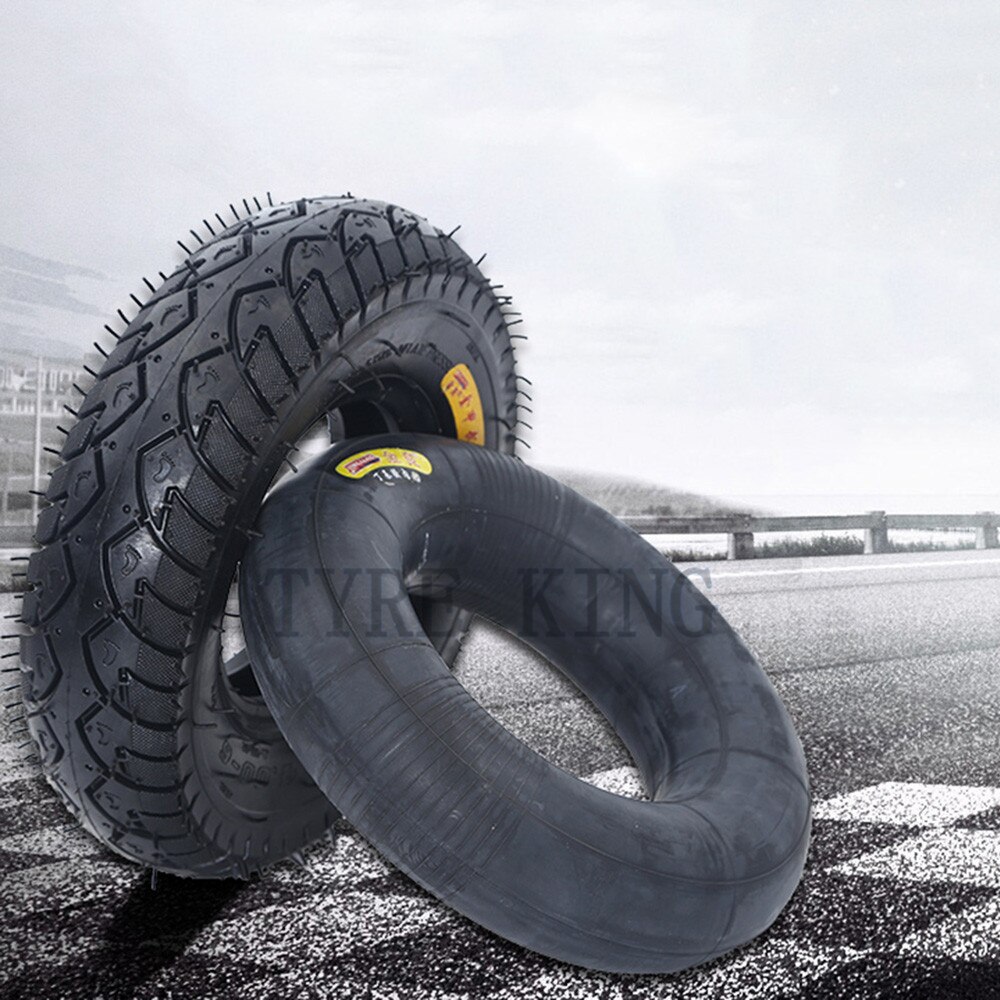 4.00-6 Inner and Outer Tires 400-6 Thickened Wear-resistant Pneumatic Tyres for Trolley Accessories