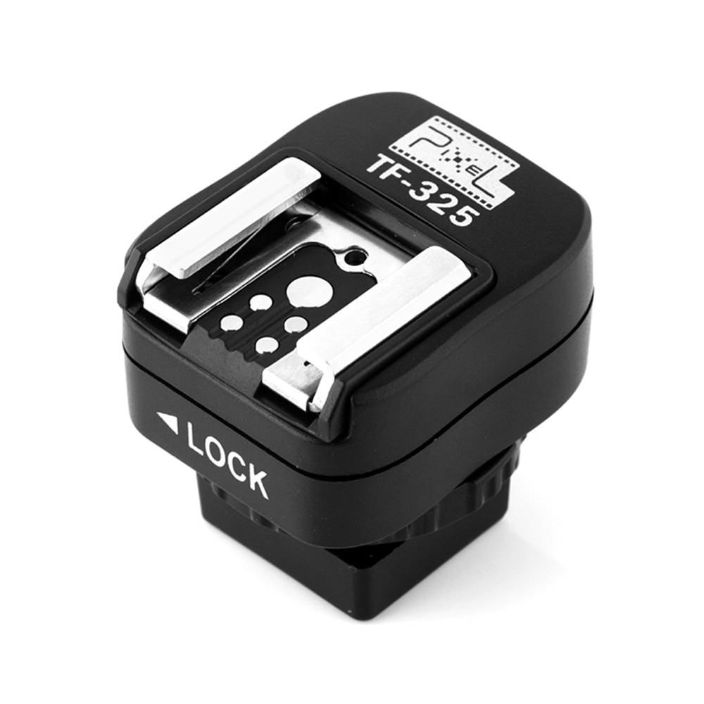 Pixel TF-325 convertisseur d'adaptateur de chaussure chaude à la prise de synchronisation de PC pour Sony Alpha Minolta Konica comme FS-1100 FS1100