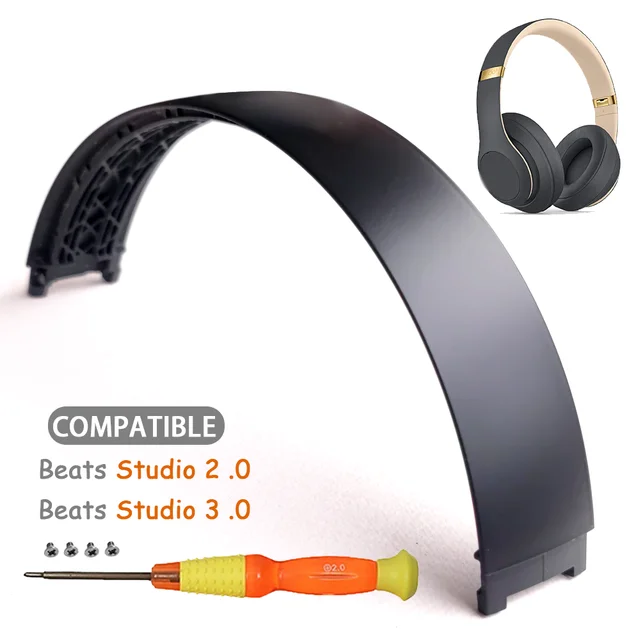 vervangende hoofdband voor Beat Studio 3 2 Studio 3 hoofdband Studio 3.0 draadloze headset hoofdbanden kit: GRIJS