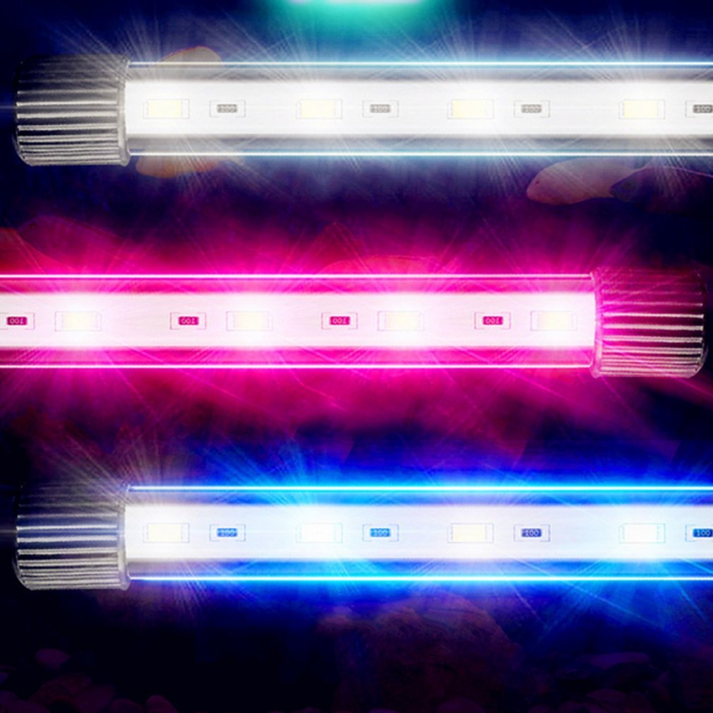 Verlichting Aquarium Led Verlichting Aquarium Licht Luces Vis Tank Voor Kids Pecera Muur Lps Armatuur Reef