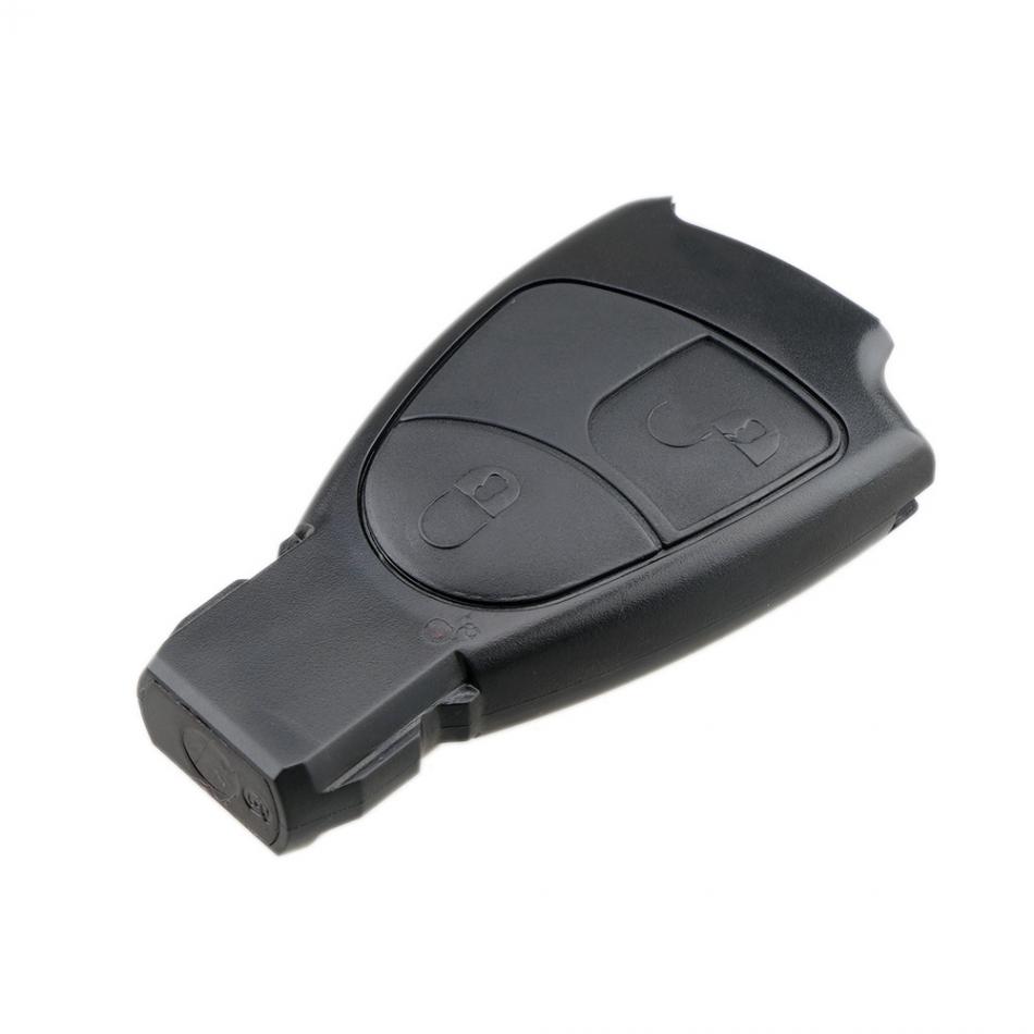 2- knops autosleutel smart shell vervangende afstandsbedieningshoes autosleutelonderdelen geschikt voor mercedes-benz klasse ab/ces ml clk clls slk cl