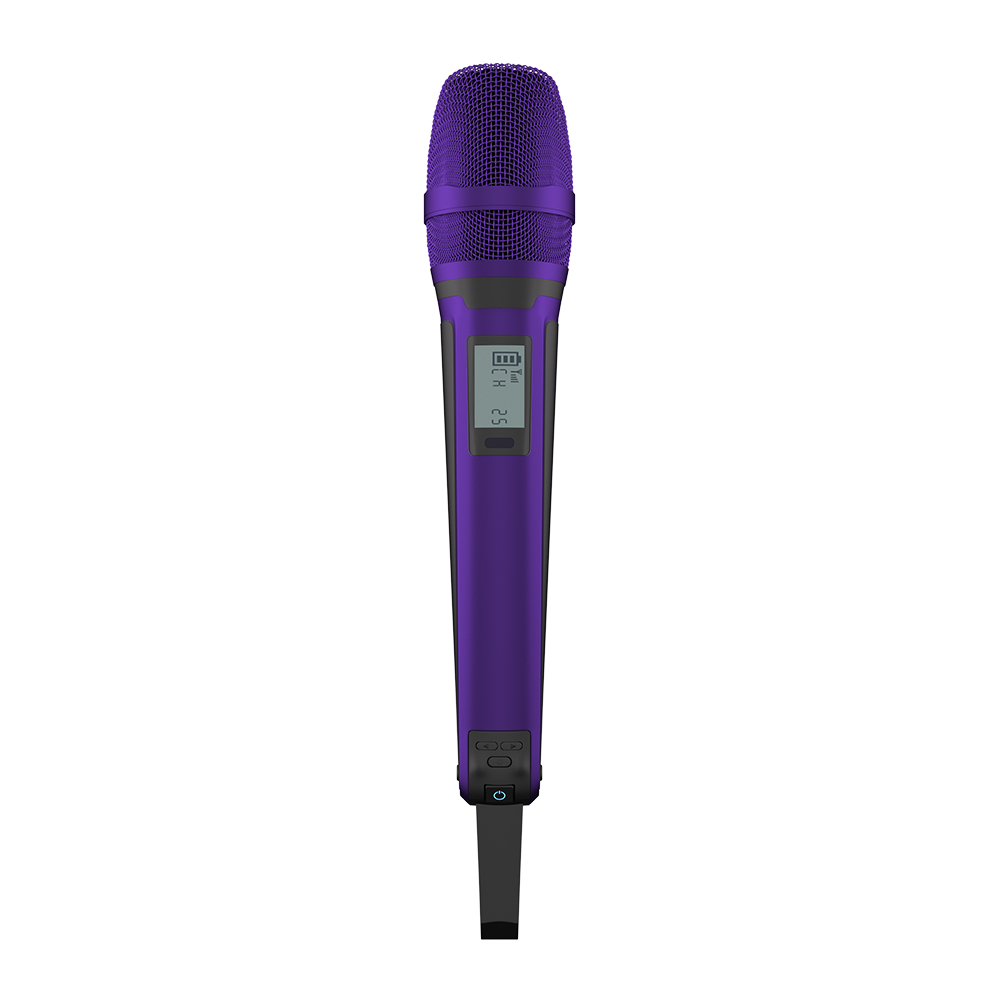 G-MARK SKM9000 Wireless Microphone UHF Frequency Adjustable Metal Sheel For Paryt Show Teaching Wedding: Golden