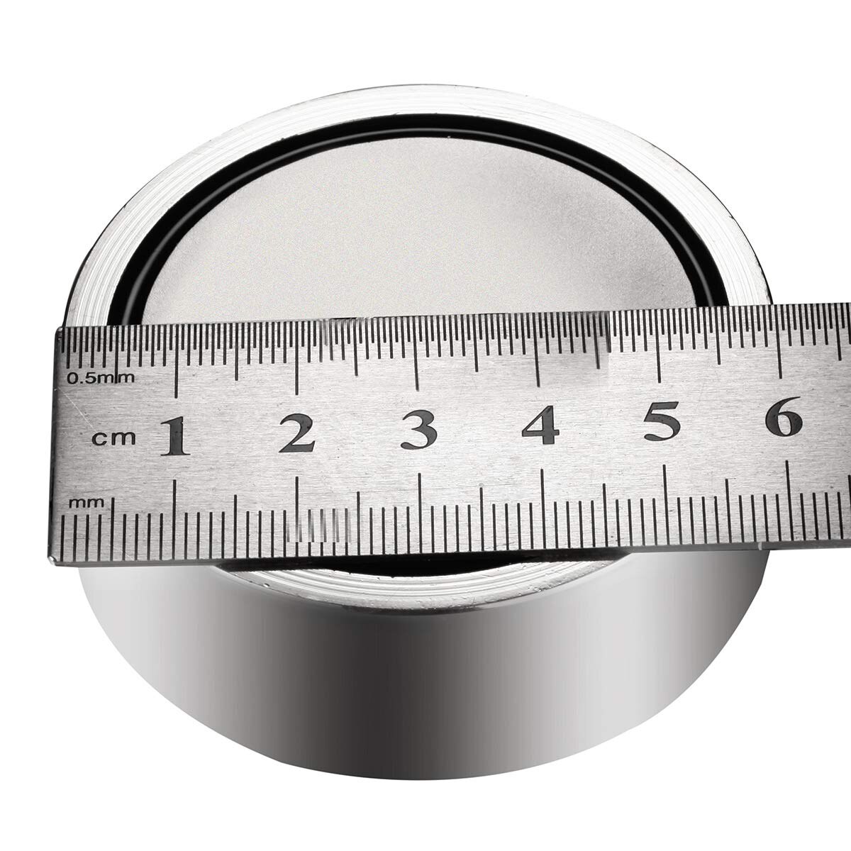 Dubbelzijdige magneet voor vissen, gecombineerde 200/300/500kg trekkracht ,60mm diameters, supersterke ronde neodymium vismagneet  k20
