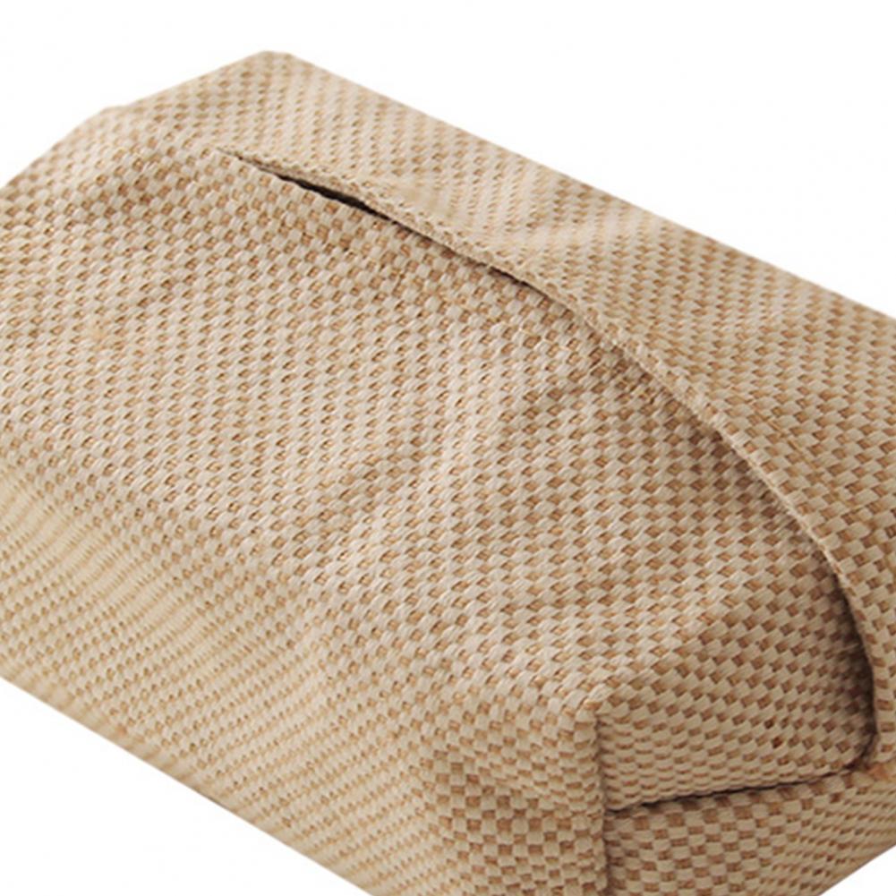 Tissue Case Japanese-Style Decorative Fabric Table Tissue Boxes for Car Tissue Case