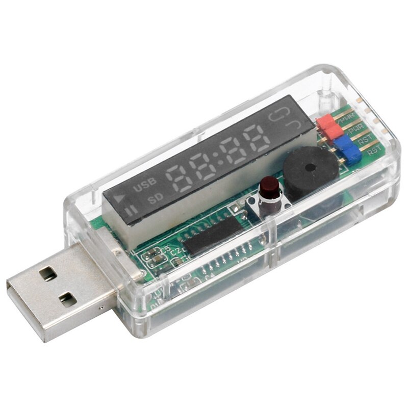 Adaptateur USB pour chien de garde, carte de surveillance, écran LED, fonctionnement en boucle automatique, pour mineur de Bitcoin BTC: Default Title