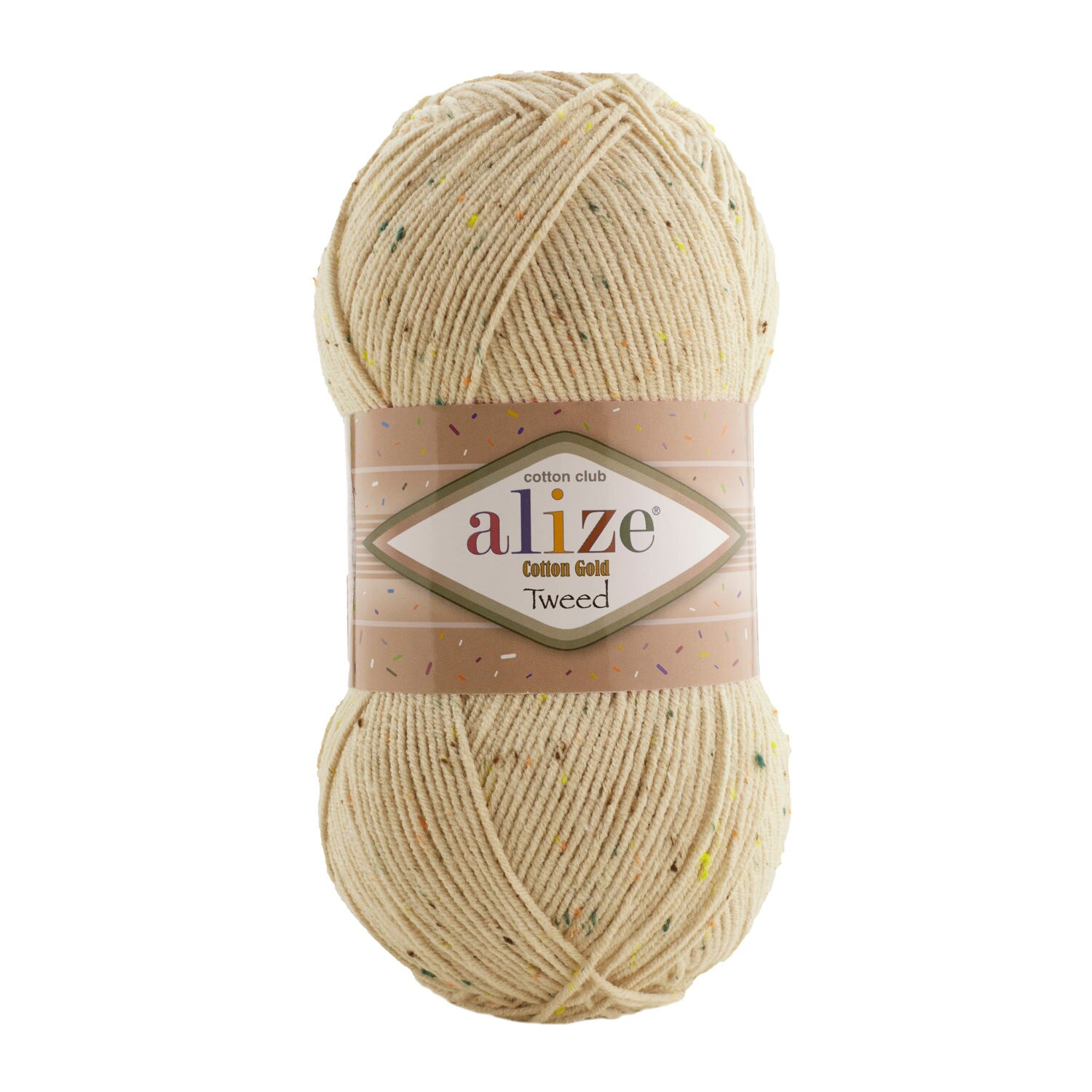 Alize Cotton Gold TWEED Yarn 100gr-330mt %57 Cotton Amigurumi Soft Baby Blanket Cardigan Sweater Hand Knitting Crochet String: 458