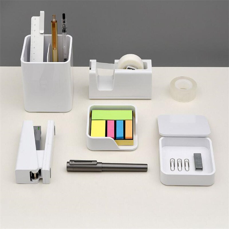 Xiaomi Kaco Lemo Desktop Opbergdoos Opbergdoos Note Box Product Box 3 In 1 Vergadering Gratis Eenvoudig Werk voor Het Kantoor Fam