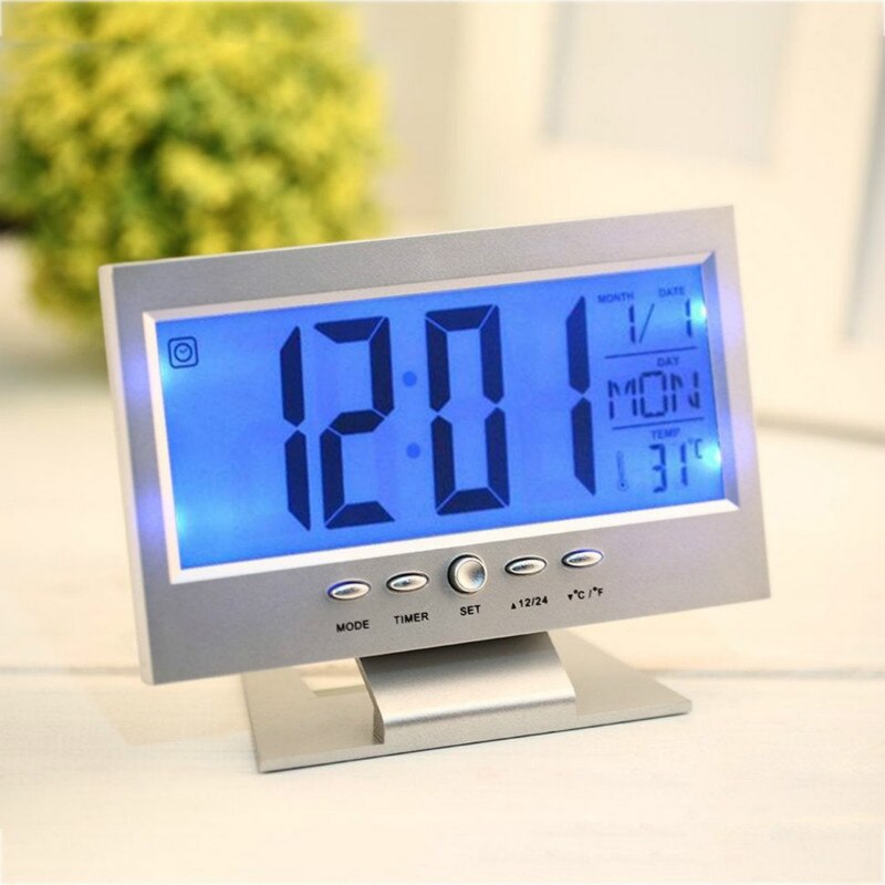 LCD Screen Digital Clocks Thermometer Indoor Humid... – Vicedeal