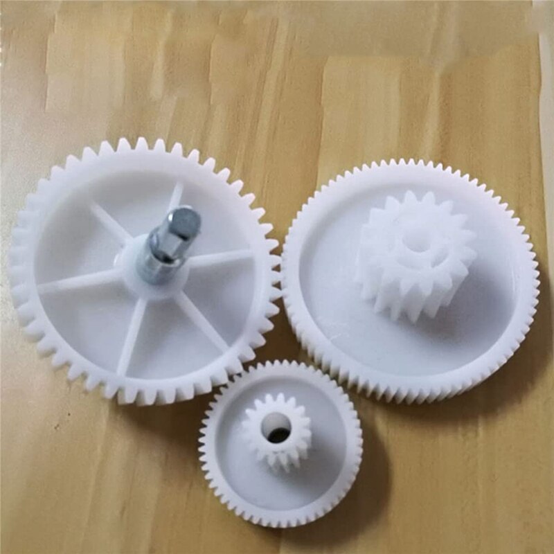 Förderung! 3Stck Haushalt Fleischwolf Kunststoff Zahnräder Ersatz S/M/L Getriebe Für Haushalt Fleischwolf Reparatur Teile