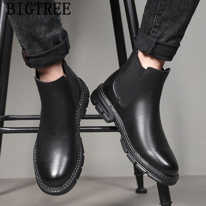 Stoere Mannen Schoenen SL-Saint Chelsea Laarzen Voor Mannen