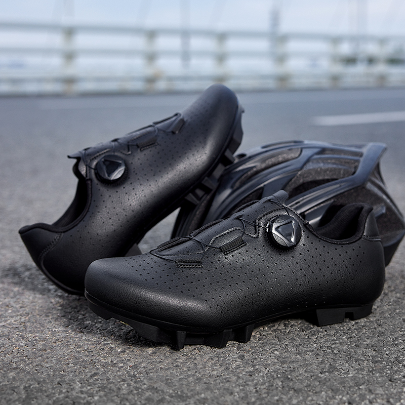 Zapatillas de ciclismo para hombre, zapatos antideslizantes y transpirables con Clip, calzado para bicicleta de montaña, calzado de ciclismo con tacos SPD autoblocantes para Shimano
