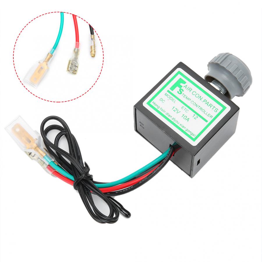 10A Car Air Conditioner Electronic Thermostat Switch Temperature Control Auto Accessory Car Accessories brake sensor