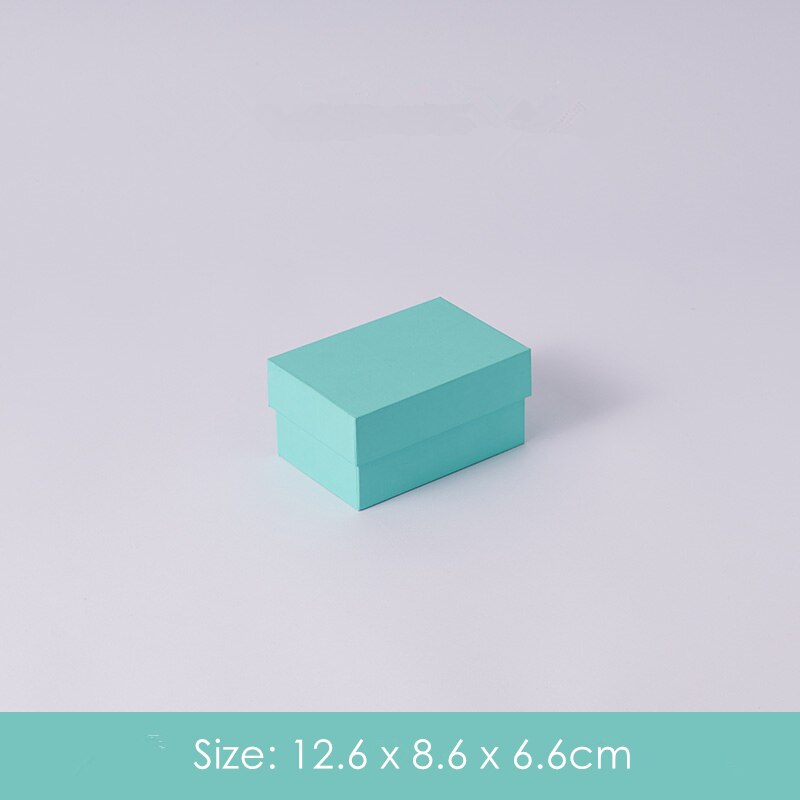 Geschenkdoos Boog Knoop Fotografie Prop Product Schieten Foto Props Geometrie Doos Fotografie Rekwisieten: blue S