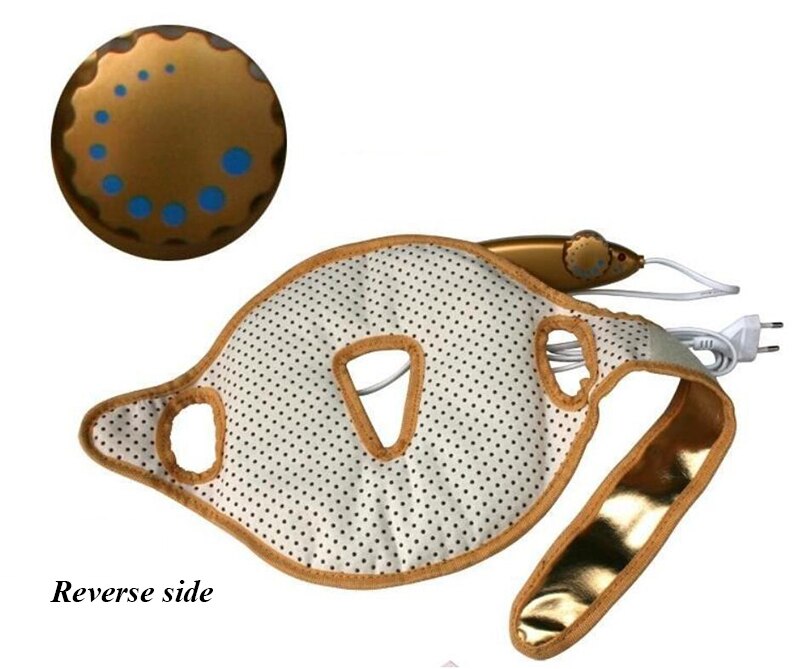 Electronic mask fever tourmaline magnetic therapy heated beauty mask infrared electric heated Face-lift Firming 220V Reusable