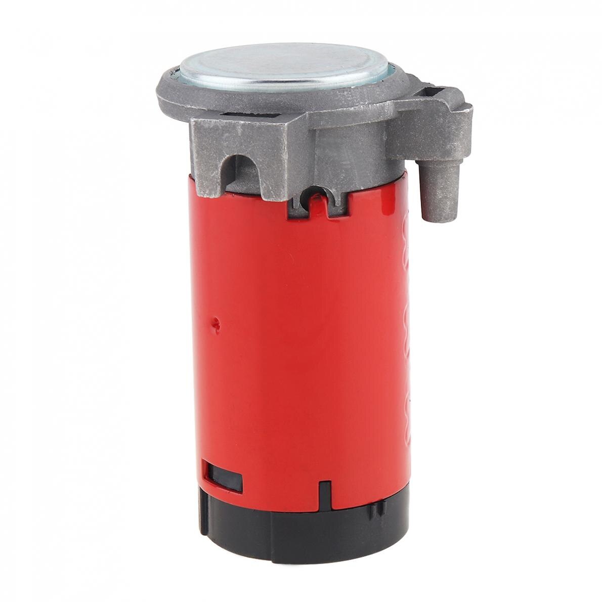 17 Cal 12V 150dB Super głośny samochód trąbka pneumatyczna pojedyncza trąbka sterowany pneumatycznie pojazd klakson kompresor robić ciężarówki łódź pociąg ciężarówka