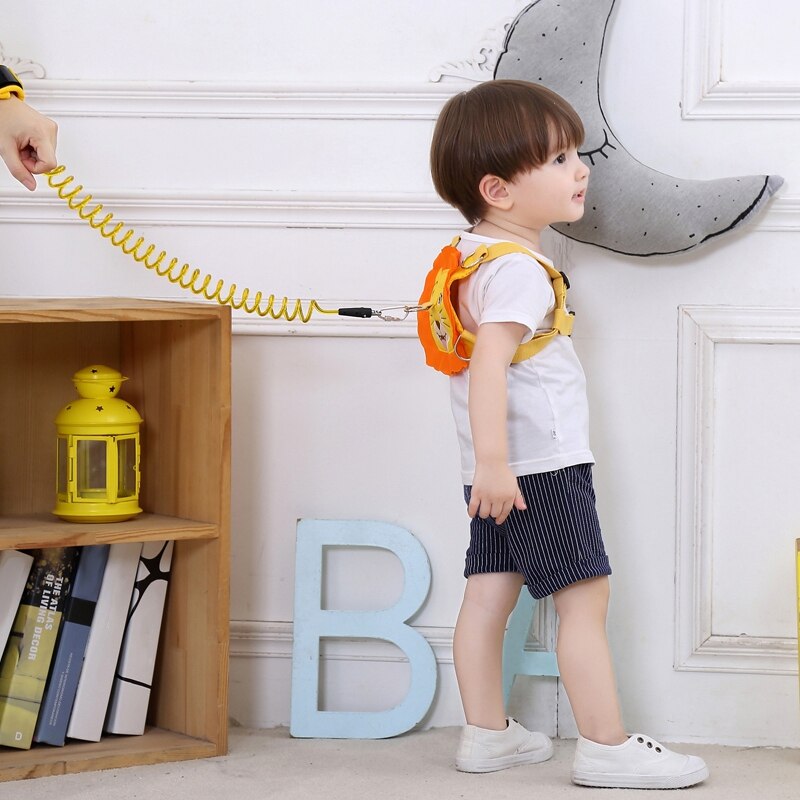 Baby Anti-Verloren Met Rugzak Pu Staal Elastische Kinderen Trekkabel Kind Anti-Verloren Riem Kindje Touw Kinderen peuter Met Een