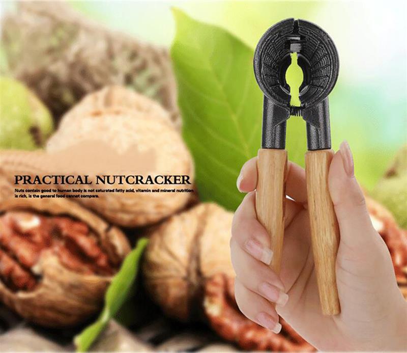 Nut Cracker Heavy Duty Metal Multi-purpose Nut Opener Kitchen Tool for Walnut