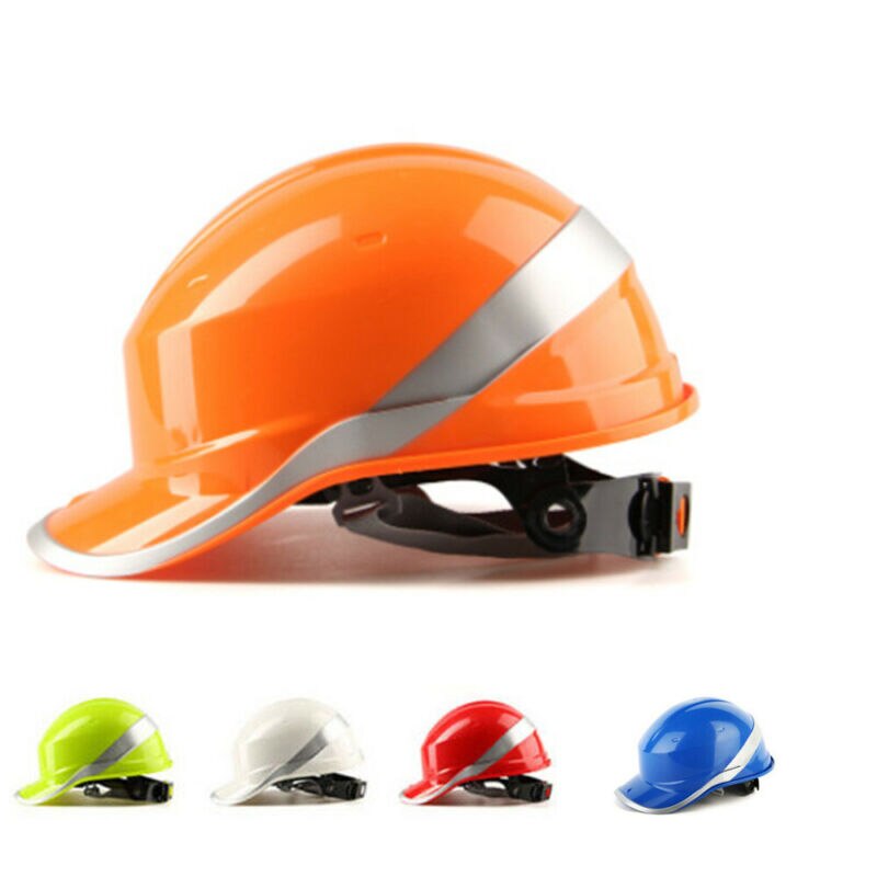 schützend Sicherheit Helm schwer Hut Konstruktion Sicherheit arbeiten Deckel Ausrüstung Helm einstellbar mit Phosphor Streifen schützen Helme