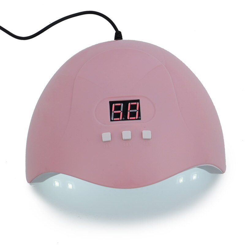 36w negletørker uv gellakk neglelampe til tørking gjeting negler lakk manikyr maskin med 18 stk lampe perler uv ledet lampe: misligholde tittel