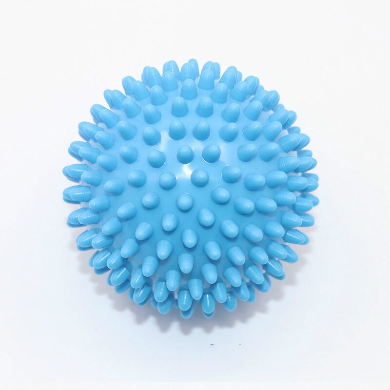 Unique 7.5cm/9cm Durable PVC Spiky Yoga Massage Ball Drain Point Fitness Hand Foot Pain Plantar Fasciitis Reliever Hedgehog Ball: 7.5CM / 02