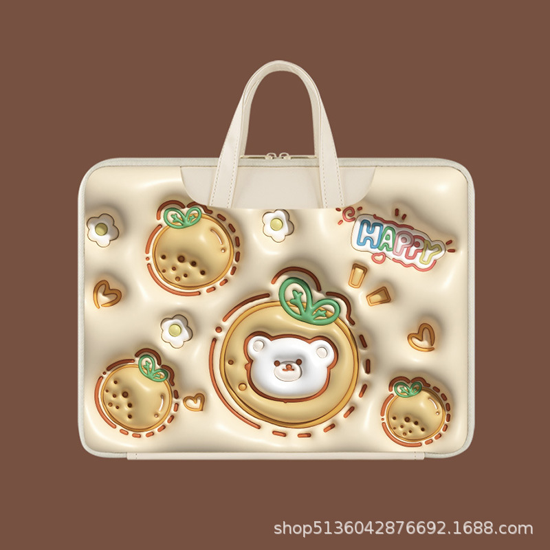 Uitbreidbare Air-laptoptas voor 13/14 inch computer 15,6 inch laptoptas: Roze