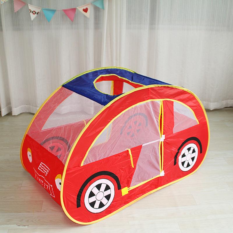 Foldable Children Toys Tent Elaborate Manufacture Prolonged Durable Car Shape Outdoor Game Large Tent Play House Toys