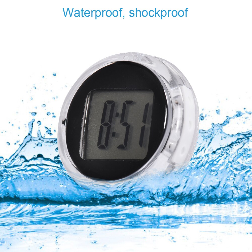 Moto Horloge Numérique à Coller Universel Étanche Montre Électronique Moto Horloge Numérique Avec Chronomètre Frugal