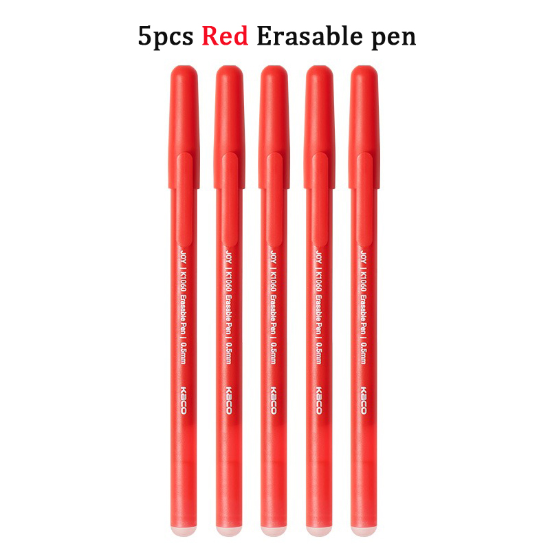 KACO JOY Erasable Gel Pen Student Writing,Brushing Questions Office Speed Drying Pen Back To School Stationery Erasable: Blue