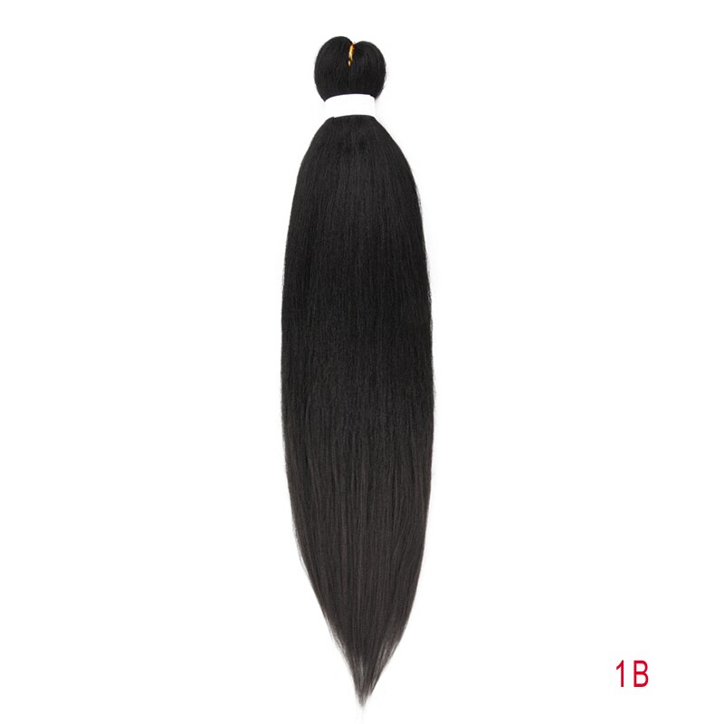 Easy Twist Pre Stretched Braiding Hair Extensions 26 Inch Water Setting Synthetic Fiber Easy Braids Hair 90g: #1B / 1Pcs/Lot