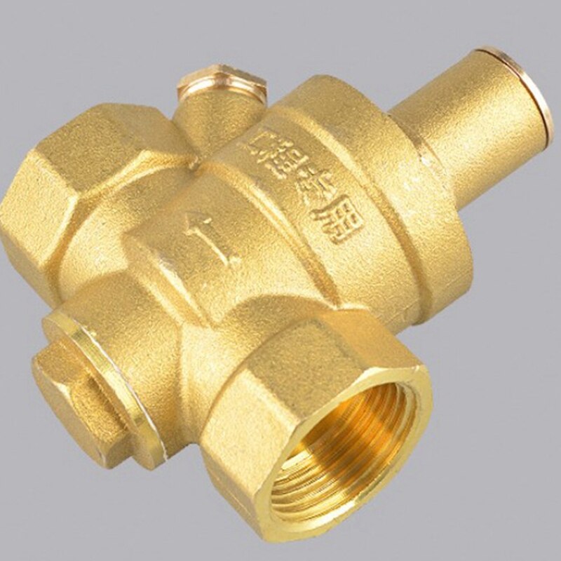 1/2 Inch Brass Pressure Reducing and Maintaining Valve DN15 Regulator Adjustable Pressure Relief Valve