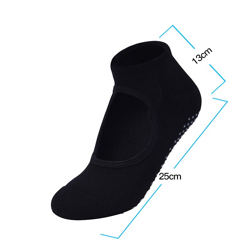 Yoga Socks Anti-Slip Breathable Women Fitness Pilates Socks Quick-Dry Bandage Dance Socks Fitness Accessoreis