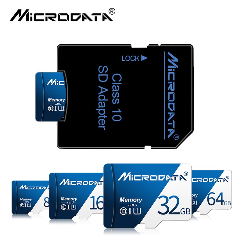 Micro SD Card 4GB 8GB 16GB 32GB 64GB 128GB Class 10 UHS-1 Flash Drive Memory Card TF Card 32 GB For Smartphone Camera