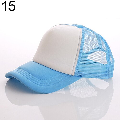 Unisex Trucker Cap Baseball Mesh Adjustable Hats