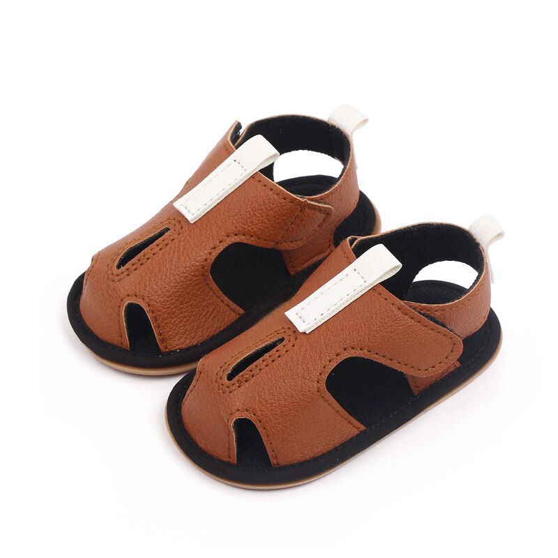 Fashion Infant Baby Boy Sandales Toddler Summer Shoes Newborn Bebes Soft Rubber Sole Footwear for 1 Year Trainers Sandalen Gifts