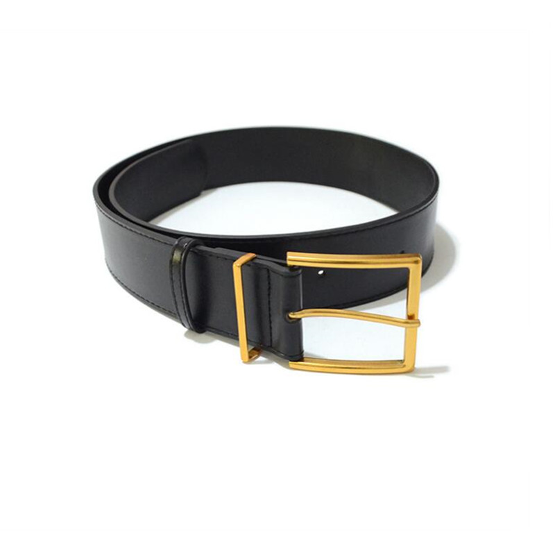 Cinturón ancho para mujer, cinturón Vintage con hebilla grande, cinturones negros para jeans, correa de piel sintética marrón, cinturones de vestir para mujer