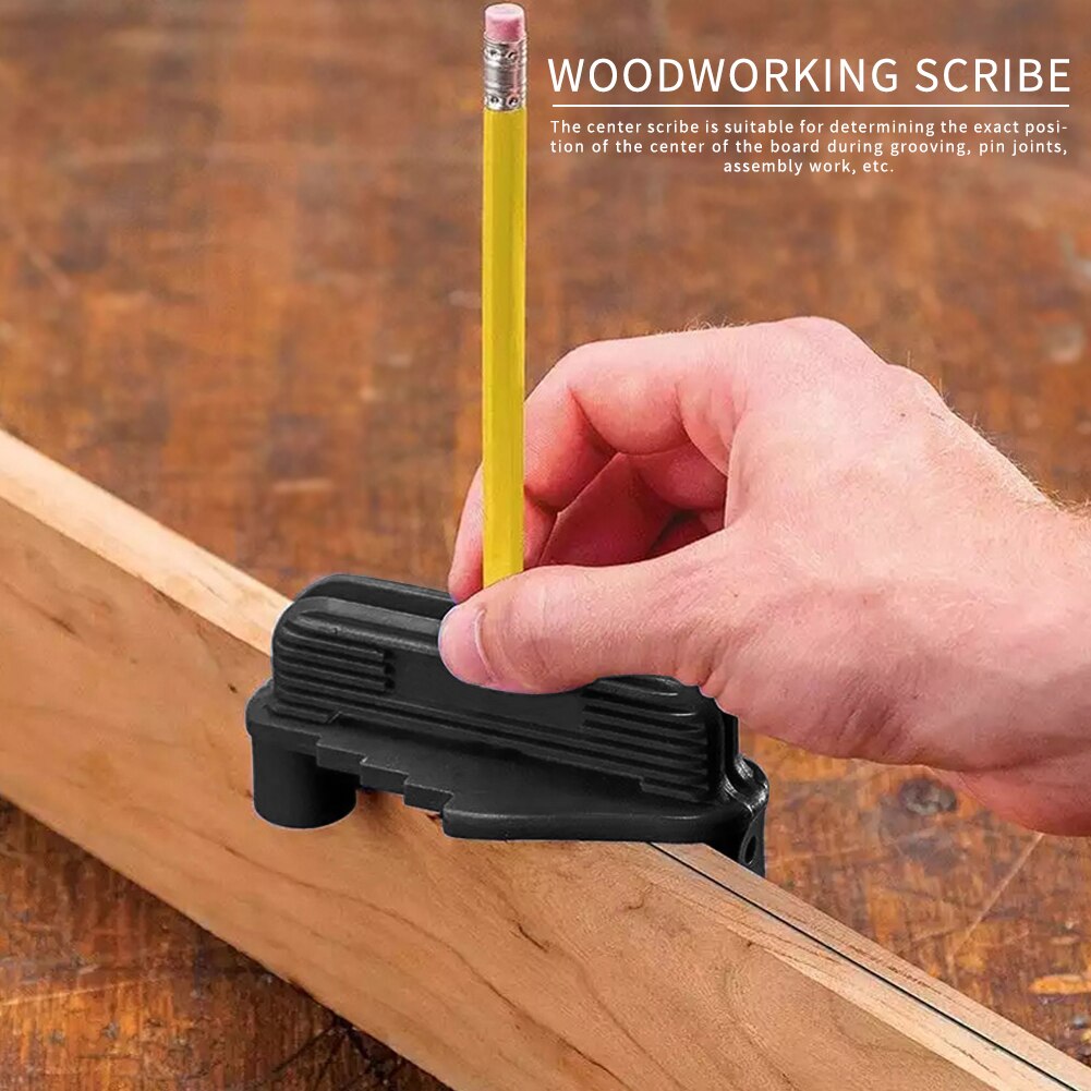 Mark Center Line Gauge Center Finder Scriber Marking Alignment Line Locator Scribe Carpenter Woodworking Tools