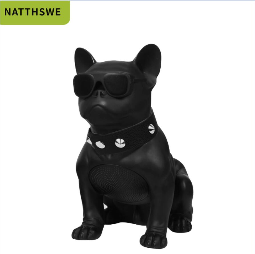 Natthswe trådløs højttaler lille bulldog bluetooth højttaler aerobull nano trådløs bluetooth højttaler udendørs bærbar bashøjttaler