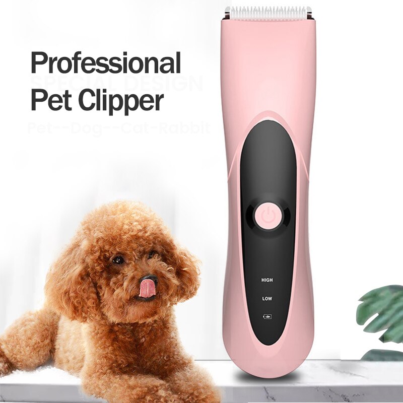 Tondeuse électrique professionnelle pour animaux de compagnie, pour chat, chien, lapin, coupe de poils d&#39;animaux, Rechargeable par USB