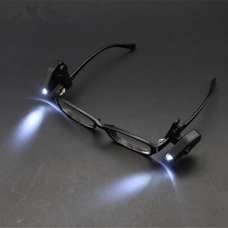 Miniluces flexibles para lectura de libros, linterna Universal con Clip, ajustable, para gafas, portátil: Default Title