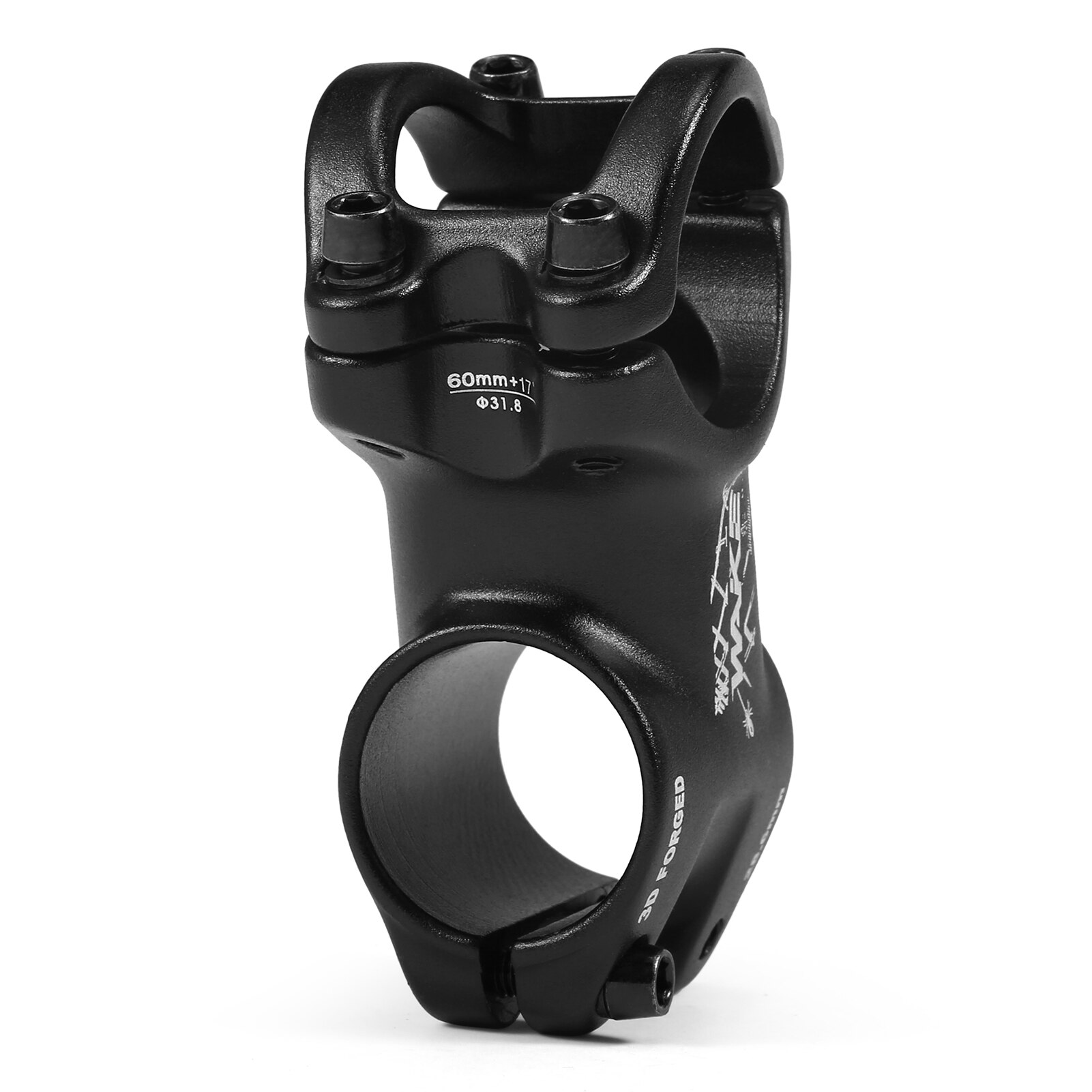WAKE A001 17 Degree Ultralight Bicycle Stem MTB Road Bike Stem 31.8mm Mountain bike Stem Handlebar Stem 70/80/90/100/110mm