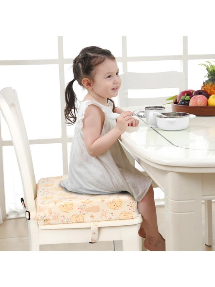 Vierkante stoelverhoger eetkamerstoel wasbaar dik kussen voor kinderen baby dxad