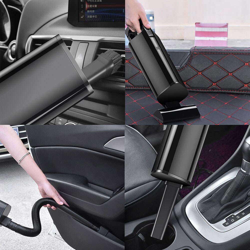 120W 12V Handheld Wet/Dry Dual-use Powerful Car Home Cleaning Vacuum Cleaner