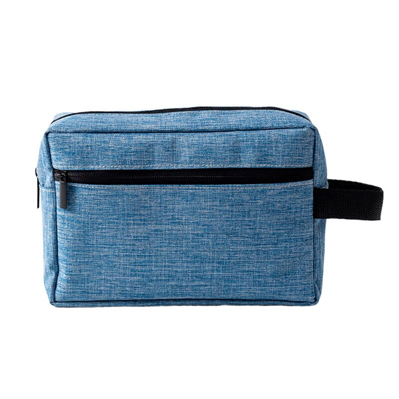 PURDORED 1 Pc Männer Waschen Tasche Wasserdicht Frauen Reise Necessaire Damen machen-hoch Tasche Männer Schönheit Kosmetik Tasche Toilettenartikel Bausatz: Blau